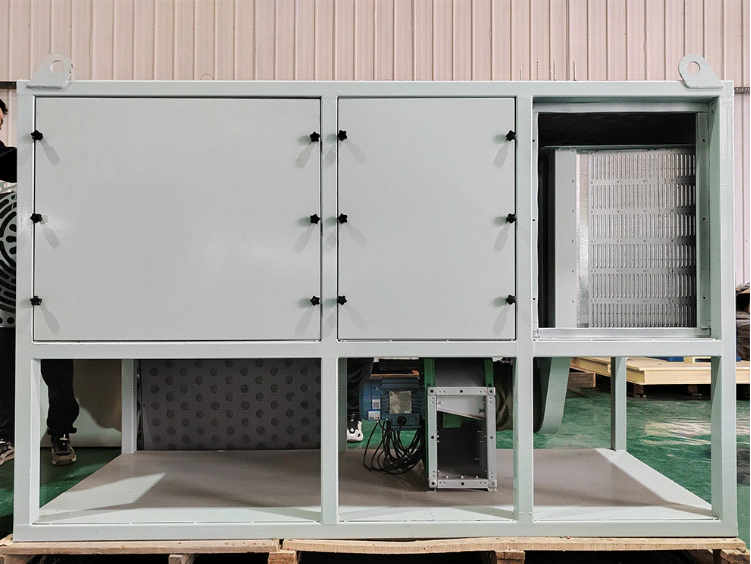 防風(fēng)沙自潔式沙塵過(guò)濾機(jī)組