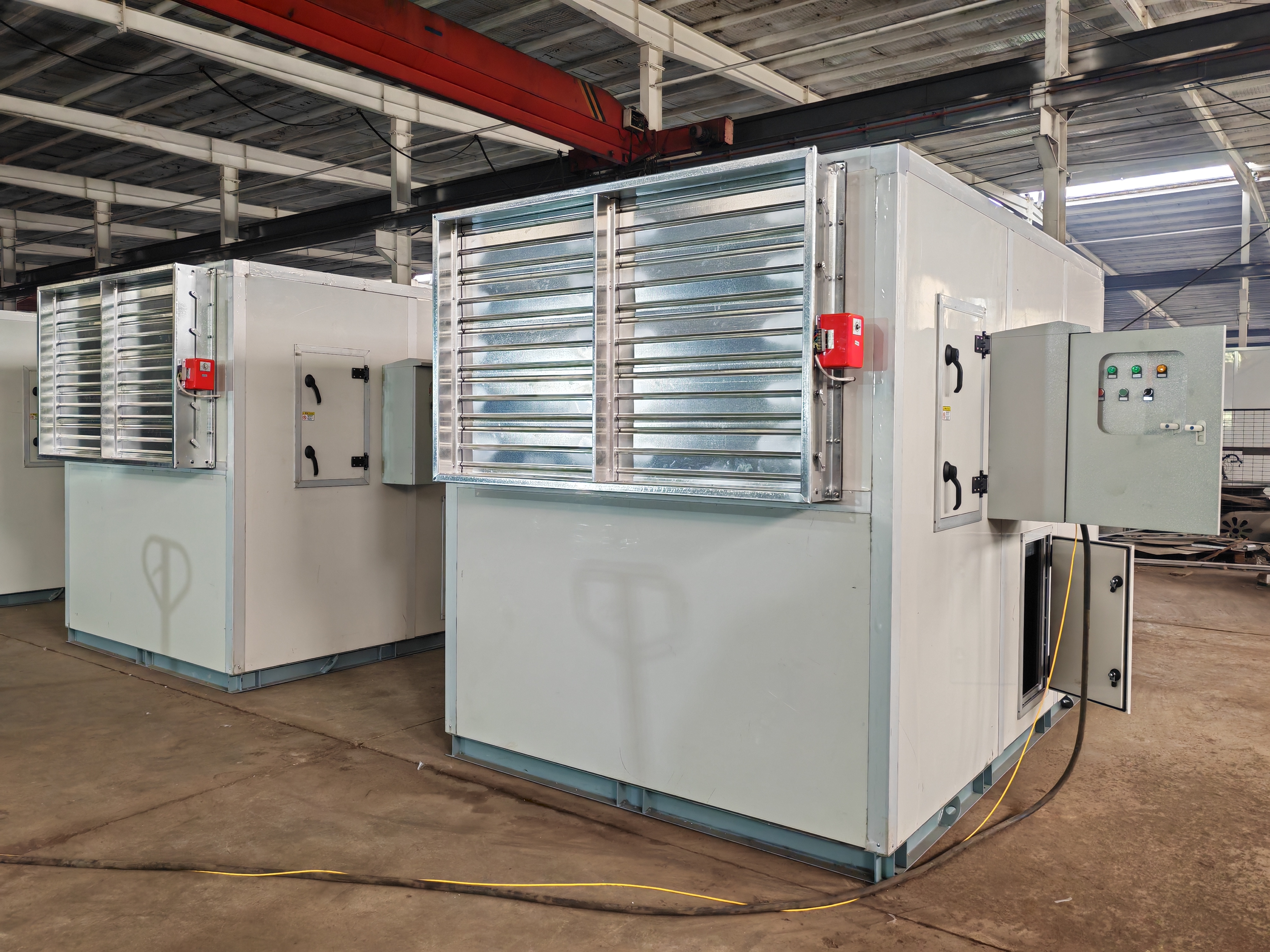 智能自潔沙塵機組設備