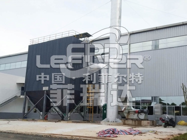 水泥車(chē)間袋式除塵器